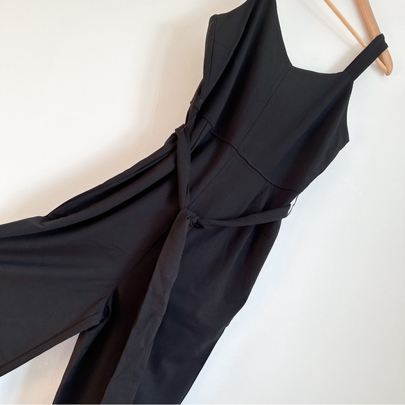 • NWT! • RW&Co black sleek jumpsuit romper - Picture 7 of 11